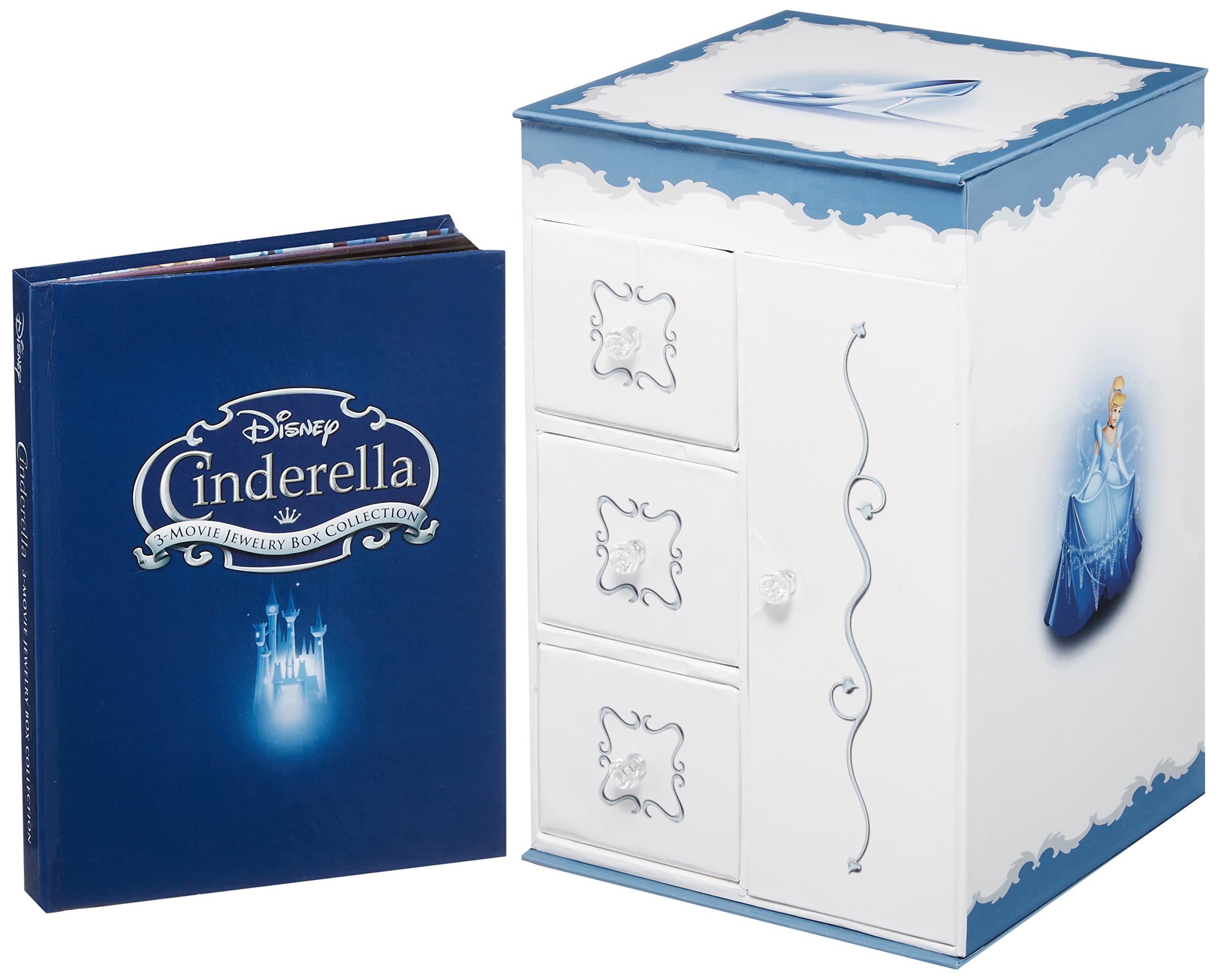 Cinderella Trilogy with Collectible Jewelry Boxed Packaging