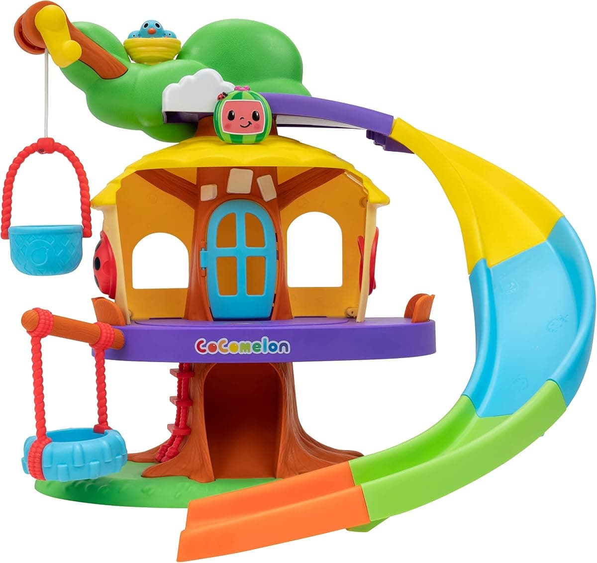 CoComelon Deluxe Clubhouse Playset with JJ & 5 Friends, Songs