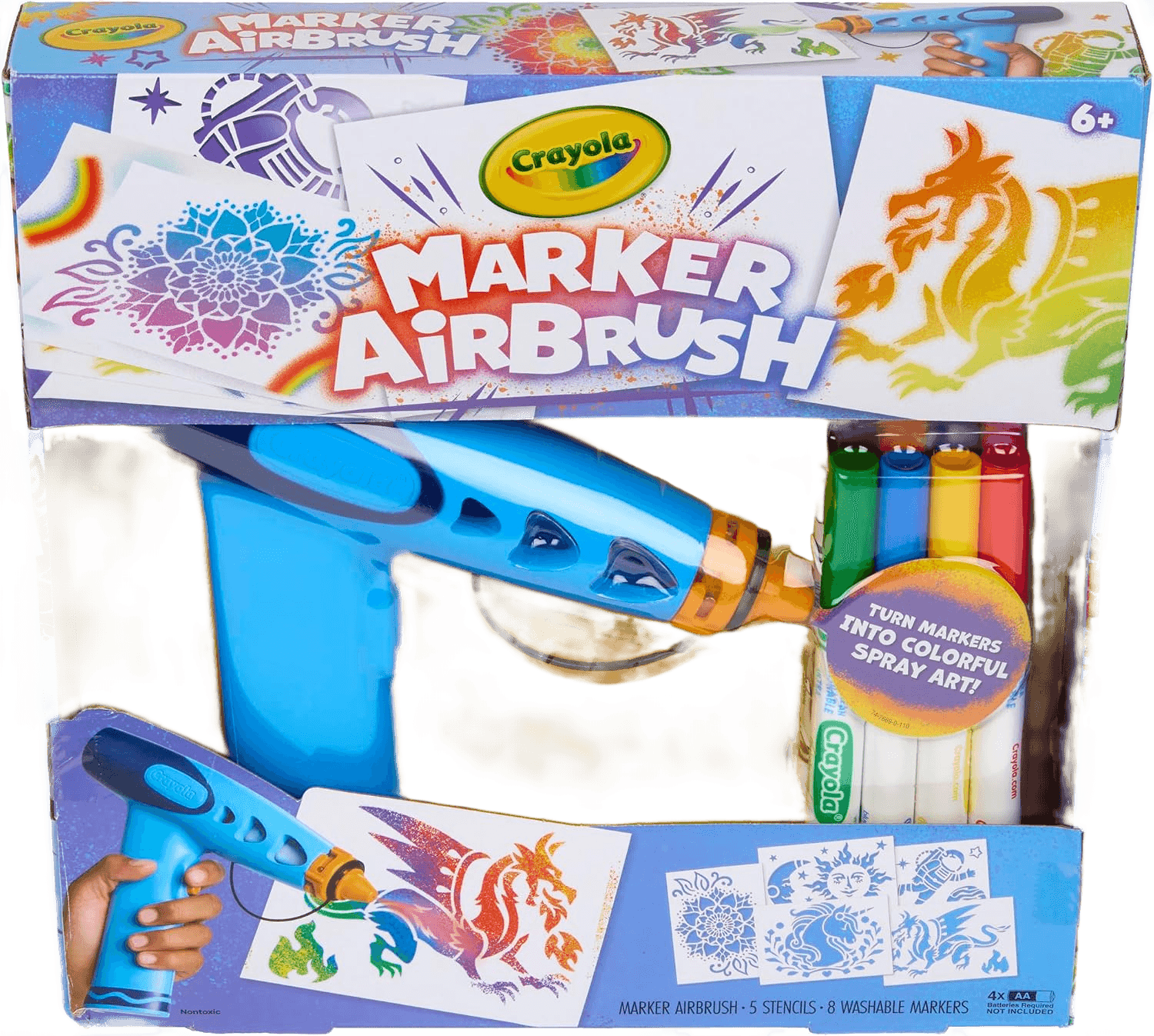 Crayola Marker Airbrush Spray Art Kit