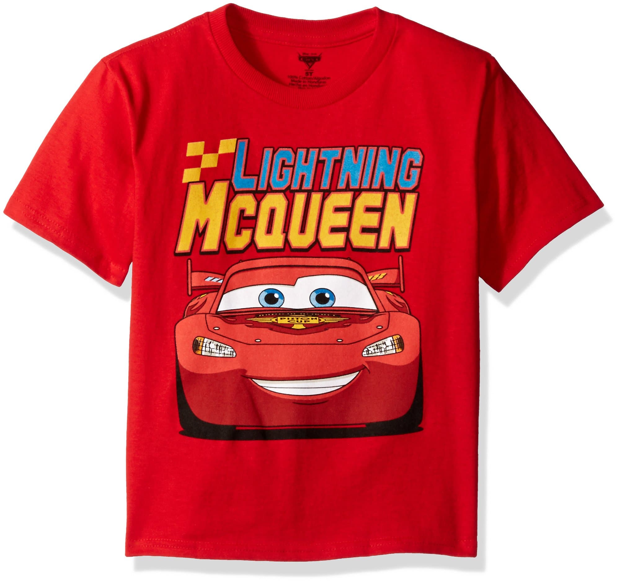 Disney Boys' Cars Lightning McQueen T-Shirt