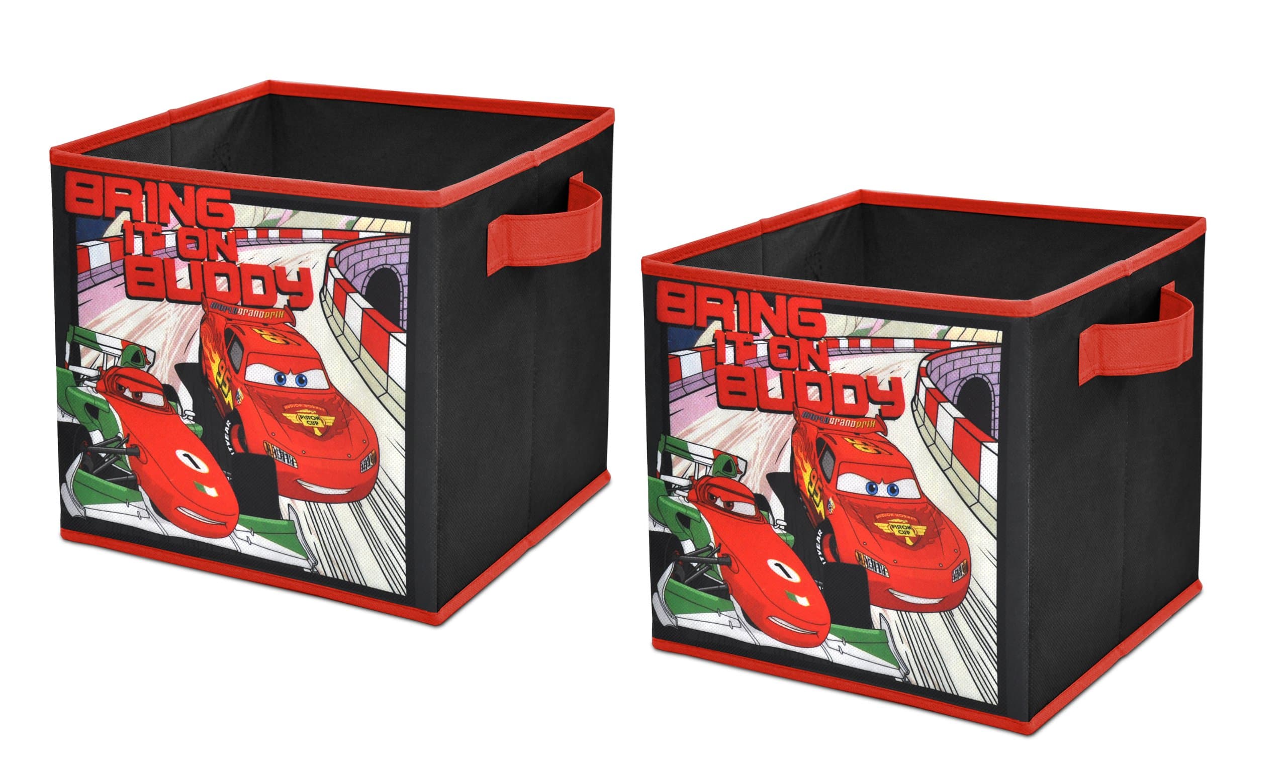 Disney  Cars 2 Storage Cubes, Set of 2, 10-Inch