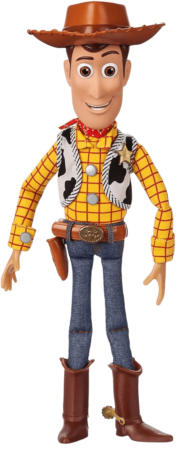 Disney Store Talking Sheriff Woody Action Figure