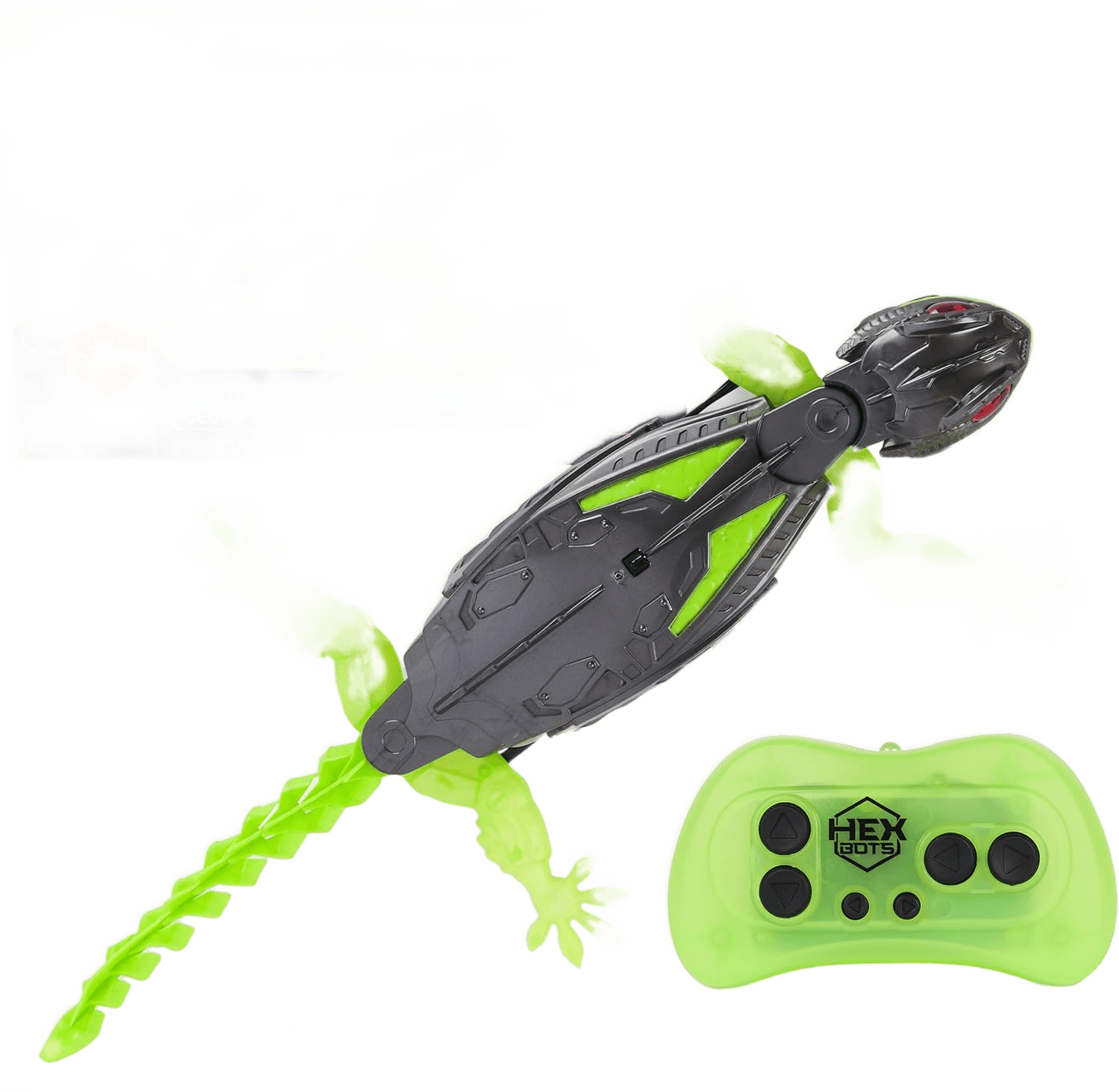 Hex Bots Wall Crawler Gecko RC Toy