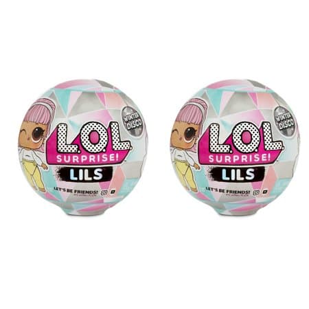 L.O.L. Surprise! Lils Winter Disco Series 2-Pack with 5 Surprises