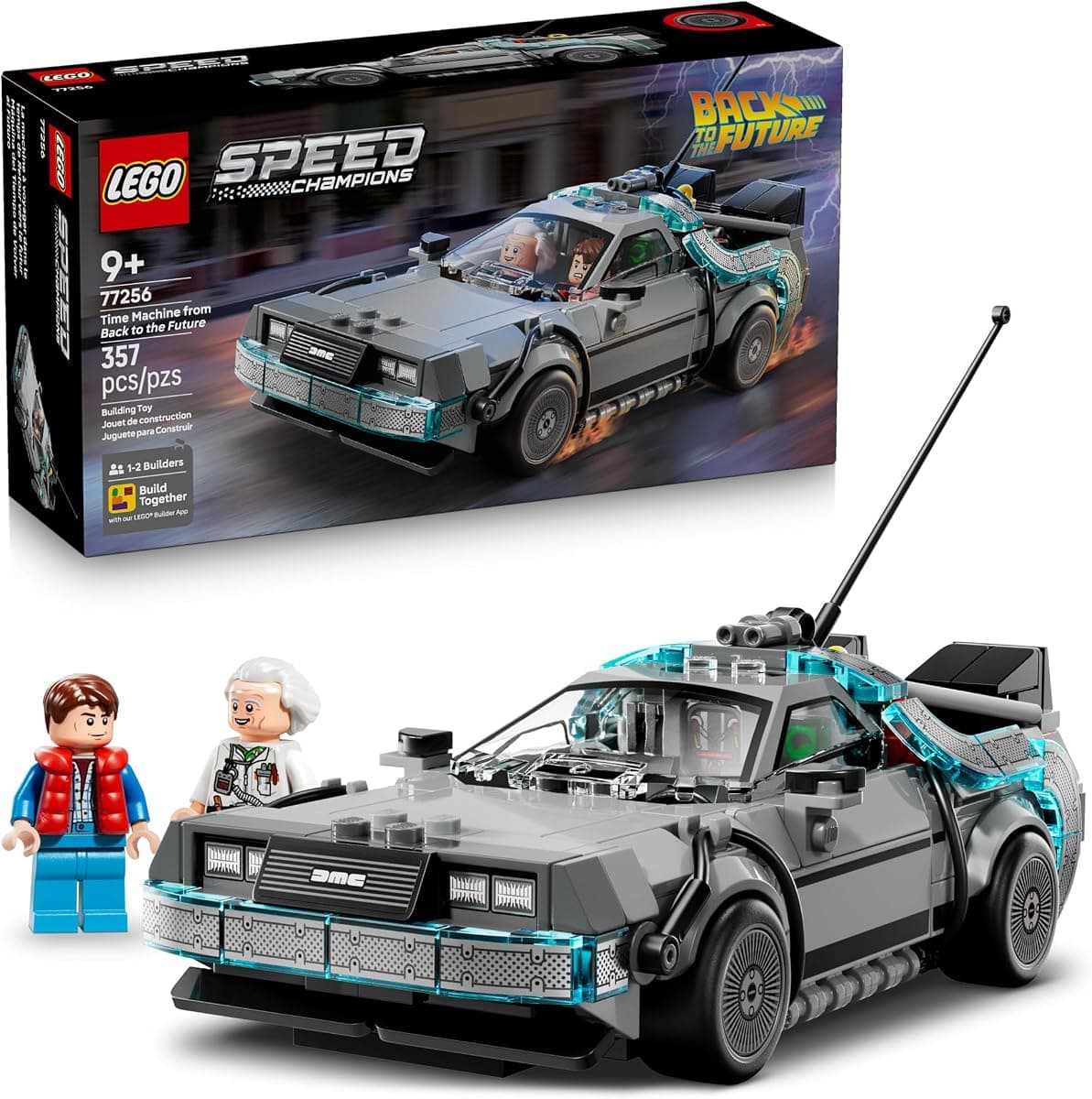 LEGO Speed Champions Back to the Future Time Machine 77256