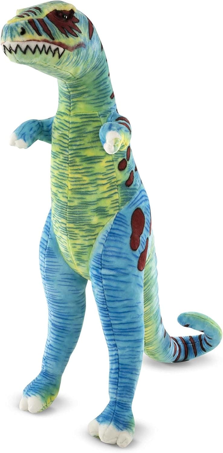 Melissa & Doug Standing T-Rex Giant Lifelike Plush Stuffed Animal