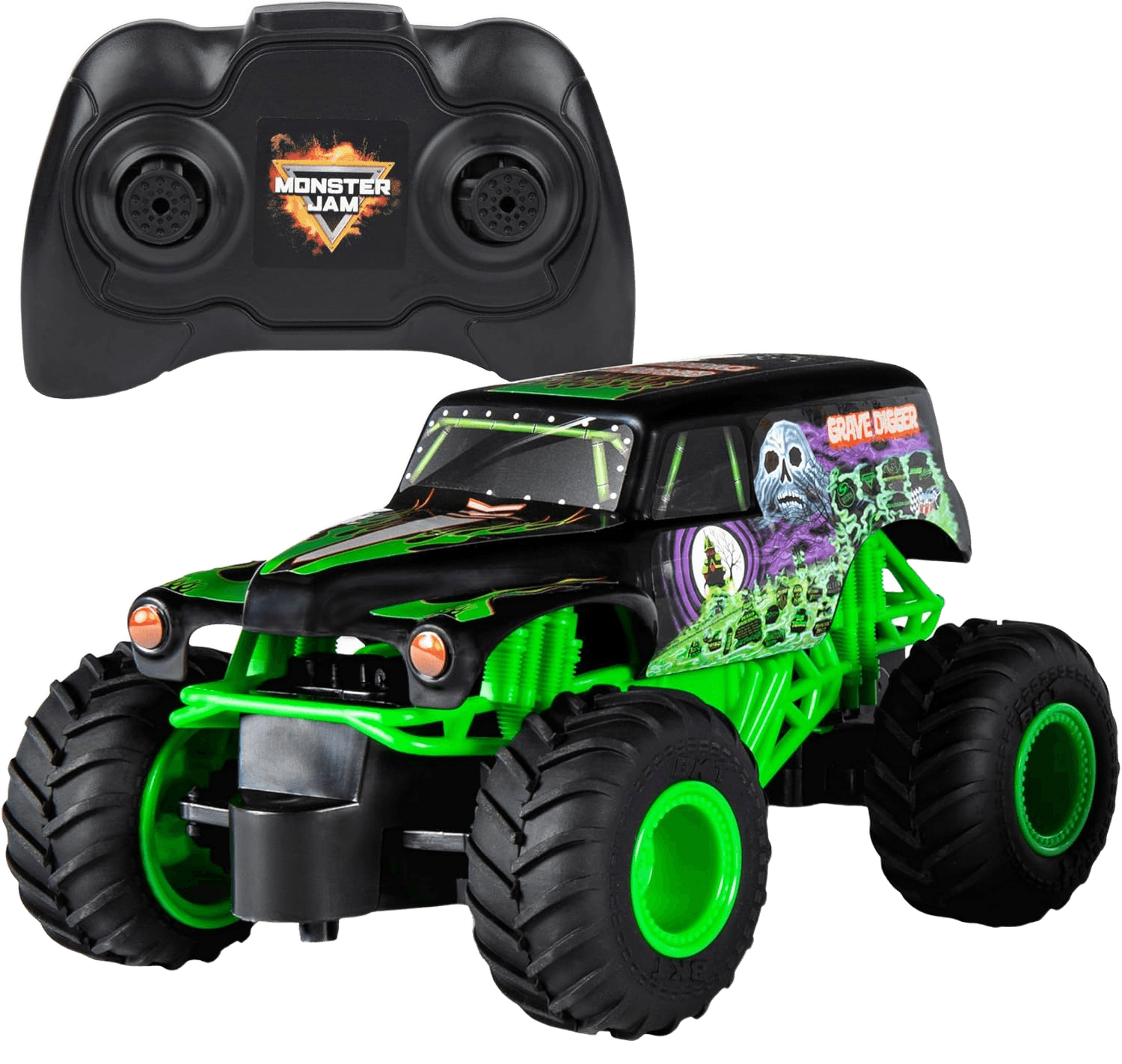 Monster Jam Grave Digger RC Monster Truck 1:24