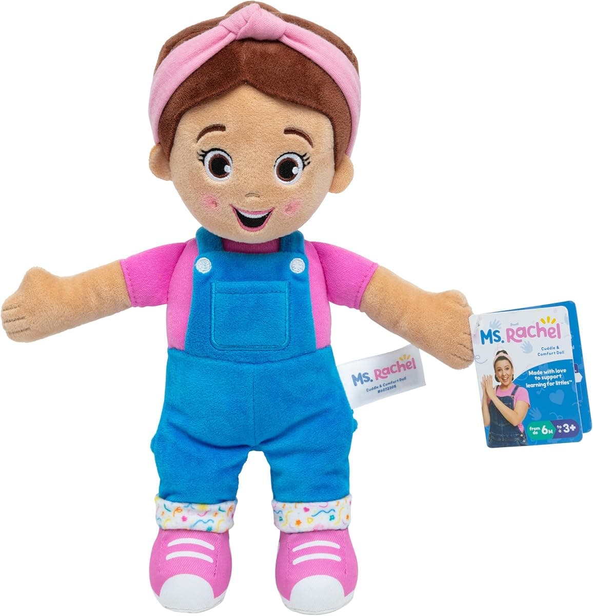 Ms. Rachel Official Cuddle & Comfort 11" Premium Plush Doll