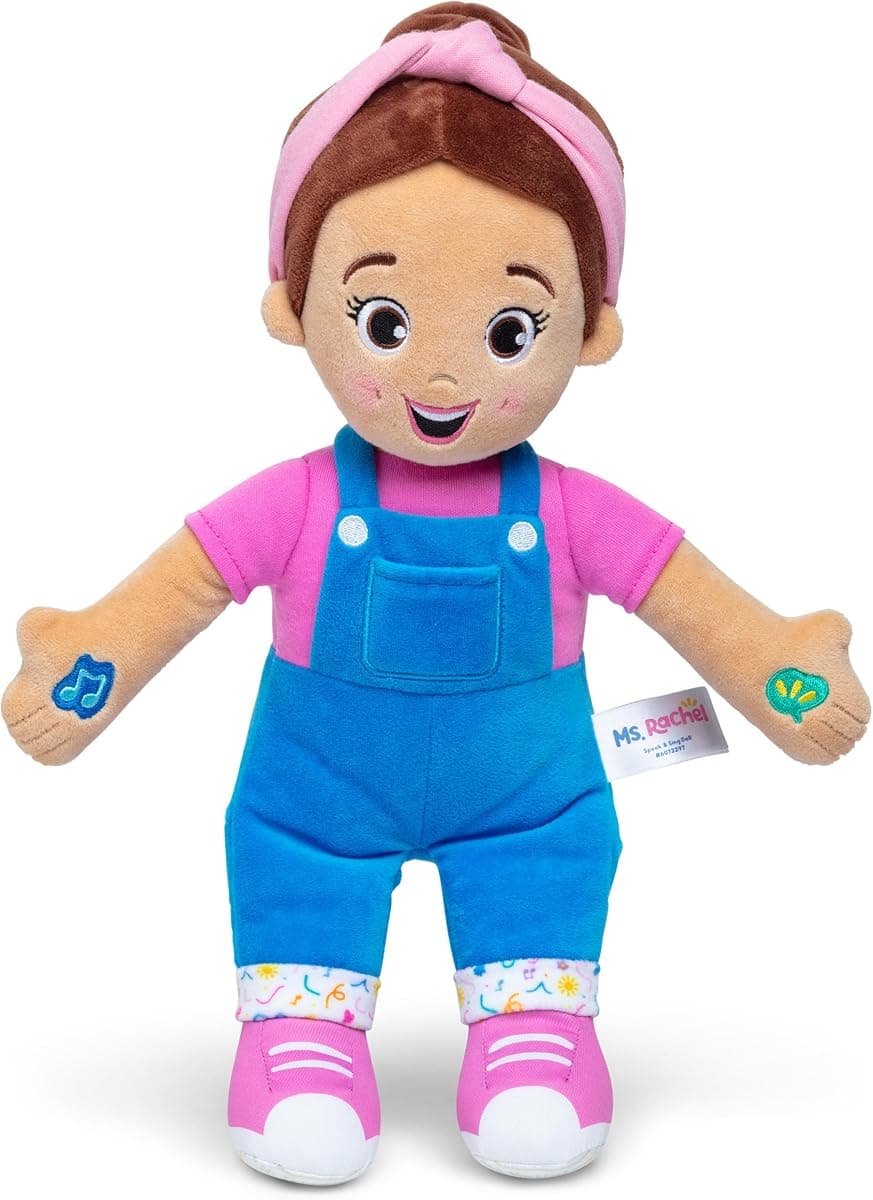 Ms. Rachel Speak & Sing 16" Interactive Doll, 4 Songs 16+ Phrases
