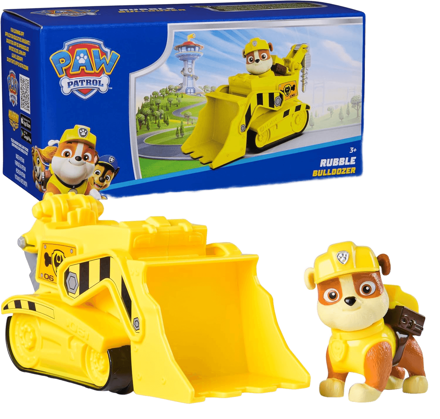 PAW Patrol Rubble's Bulldozer Toy Truck