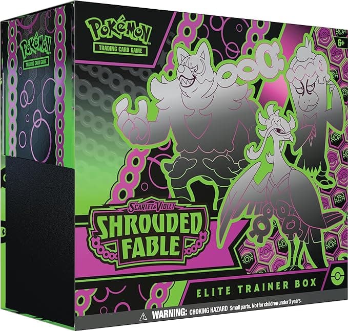 POKEMON TCG: SCARLET AND VIOLET SHROUDED FABLE ELITE TRAINER BOX