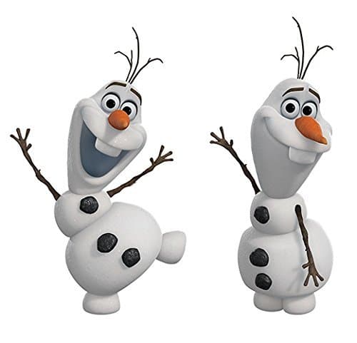 RoomMates Disney Frozen Olaf The Snow Man Peel And Stick Wall Decals