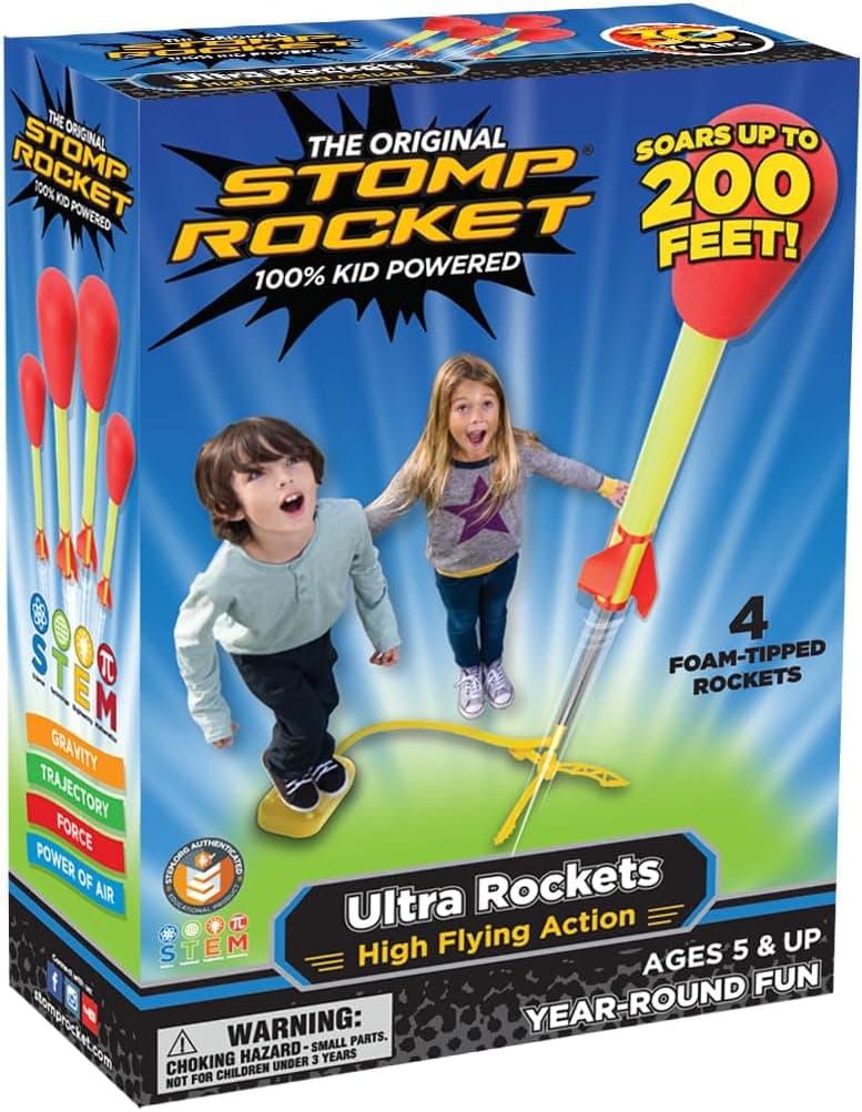 Stomp Rocket Ultra — Launches Over 200 Feet