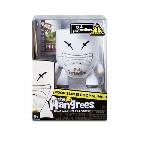 The Hangrees D.J. Fartmellow Collectible Parody Figure with Slime