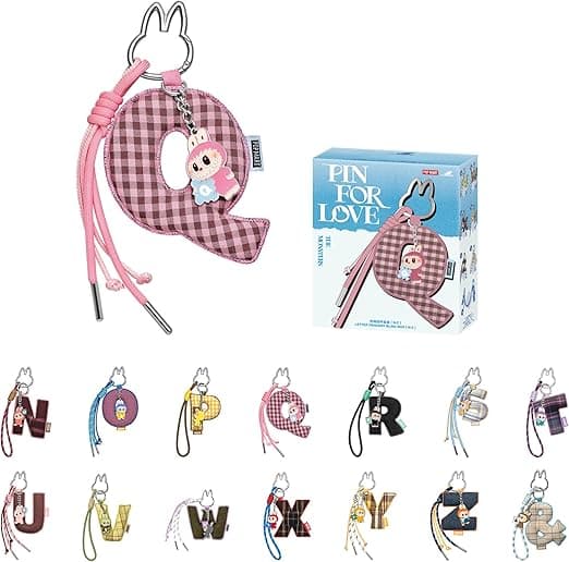 THE MONSTERS Pin for Love Series- Letter Pendant Blind Box (N-Z)