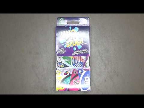 UNO Flip! Splash Card Game Opening