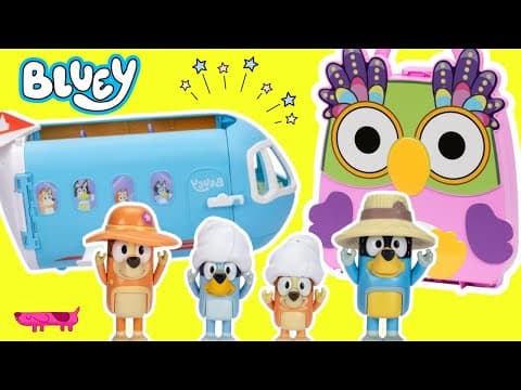 Bluey Toy Shopping - Bluey Toy Haul Unboxing and Playing