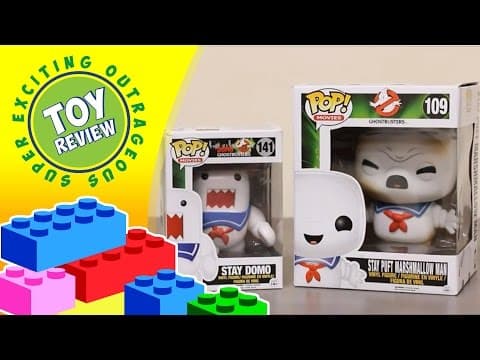Stay Puft Marshmallow Man Ghostbusters Funko Pop Vinyl - Toy Review