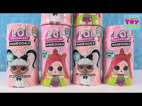 LOL Surprise Hairgoals Palooza Wave 1 & 2 Unboxing | PSToyReviews