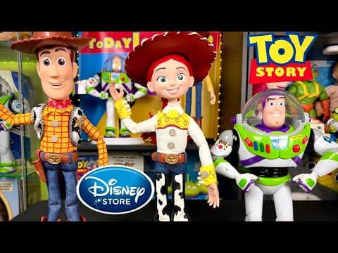 Disney Store Woody Buzz Lightyear And Jessie Review 2024