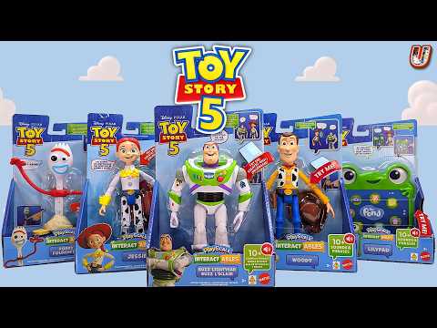 Toy Story 5 Interactables Figures Unboxing - No Talking ASMR
