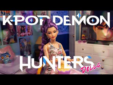KPop Demon Hunters Dolls : HUNTR/X: Rumi, Zoey, Mira | Saja Boys Jinu | Quick Craft TV