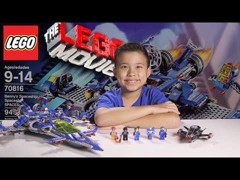 LEGO Movie 70816 Benny's Spaceship, Spaceship, Spaceship! Building Set (Discontinued by manufacturer) video review