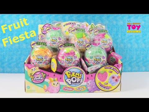 Pikmi Pops Surprise Flips Fruit Fiesta Series Blind Bag Toy Unboxing