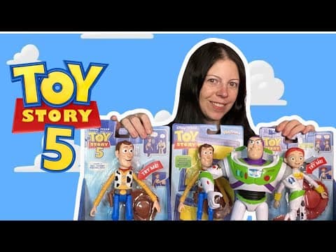 NEW Toy Story 5 Toy unboxing and review!