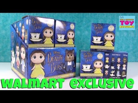 Walmart Exclusive Beauty & The Beast Movie Funko Mystery Minis Blind Box Case | PSToyReviews