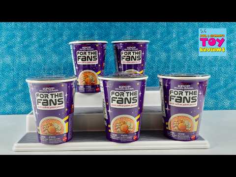 KPop Demon Hunters For The Fans Ramen Cup Blind Bag Figure Unboxing