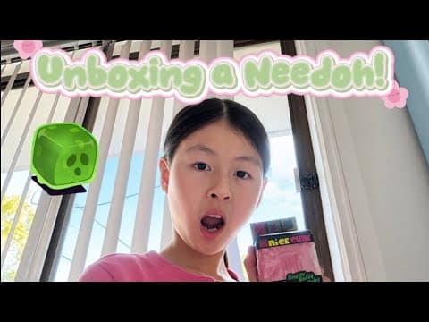 UNBOXING THE NEEDOH NICE CUBE! (PINK)