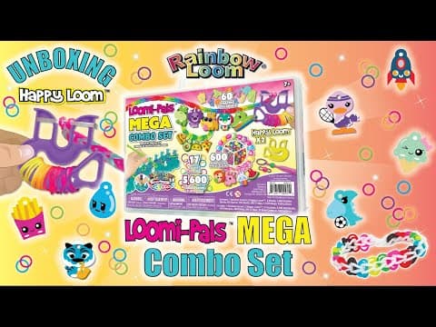 Loomi-Pals Mega Combo Unboxing by Rainbow Loom