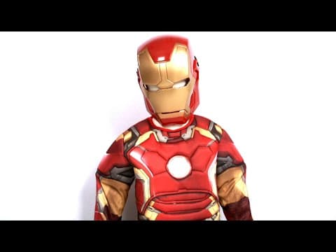 Rubie's Costume Avengers 2 Age of Ultron Deluxe Iron Man Mark 43 Costume, Small video review