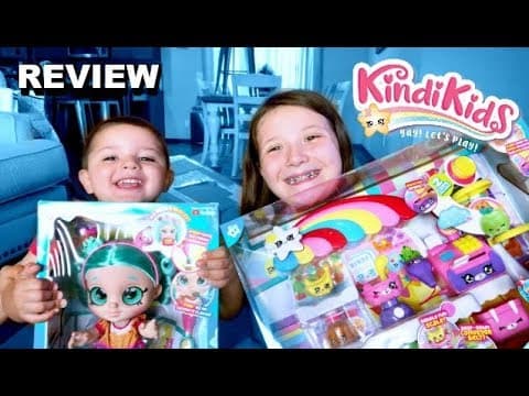 Kindi Kids Doll and Playset Opening with My Brother