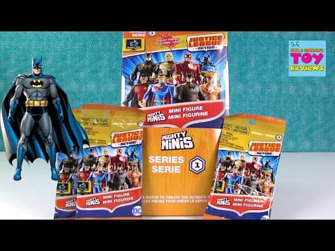Justice League Mighty Minis Super Hero Figures Full Set Opening | PSToyReviews
