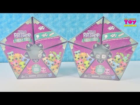 Littlest Pet Shop Lucky Pets Roll & Reveal Blind Bag Figures Opening | PSToyReviews