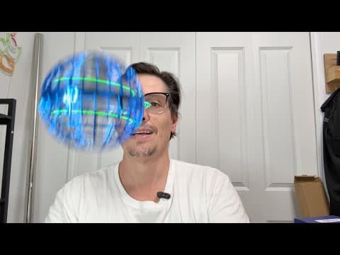 ULADIS 2025 AI Flying Orb Ball - Galactic Hover Boomerang Drone Toy for Kids & Teens