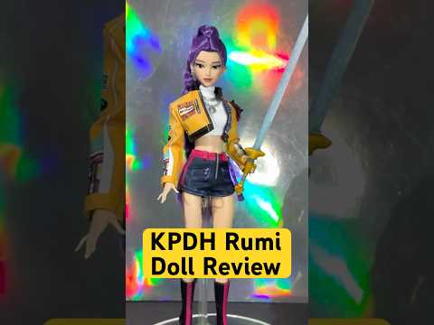 Rumi Kpop Demon Hunters Doll Unboxing and Review! #doll #huntrix #kpopdemonhunters #toys