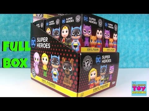 DC Super Heroes & Pets Funko Mystery Minis Full Box Opening | PSToyReviews