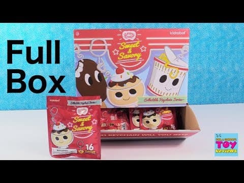 Yummy World Sweet & Savory Keychain Series Kidrobot Unboxing Review | PSToyReviews