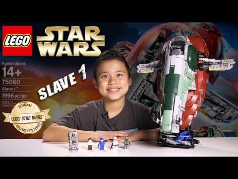 LEGO Star Wars Slave I 75060 Star Wars Toy video review