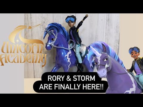 Unicorn Academy Rory and Storm unboxing and review!