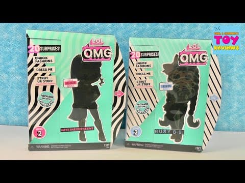 LOL Surprise OMG Dolls Miss Independent & Busy BB Unboxing | PSToyReviews