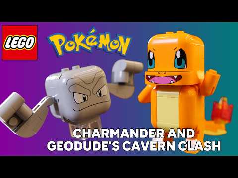 LEGO Pokemon 72157 Charmander and Geodude's Cavern Clash