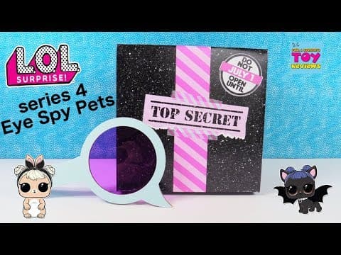 LOL Surprise Pets Eye Spy Series 4 New Doll Unboxing Toy Review | PSToyReviews