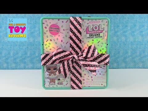 LOL Surprise Deluxe Present Surprise Limited Edition Exclusive Doll & Pet Unboxing | PSToyReviews