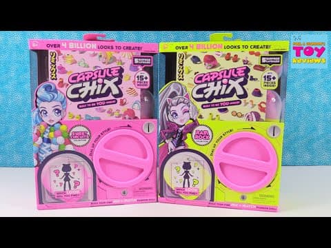 Capsule Chix Blind Bag Doll Capsule Review Sweet Circuits Ram Rock | PSToyReviews