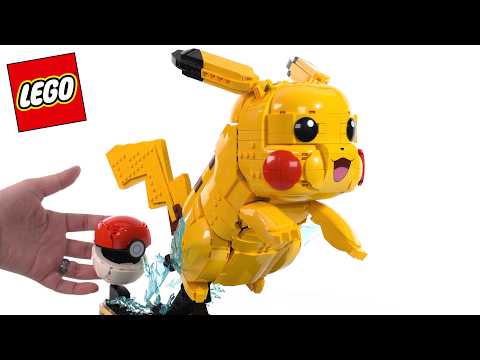 LEGO Pokemon Pikachu & Poke Ball in-hand review! 72152