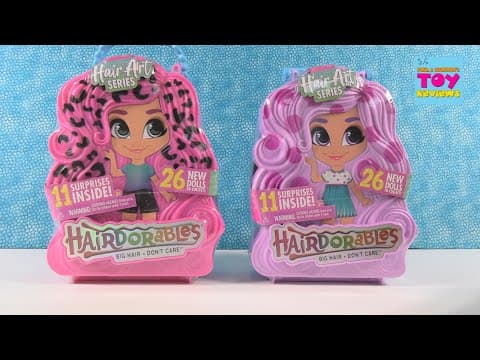 Hairdorables Hair Art Series Blind Box Doll Unboxing Review | PSToyReviews